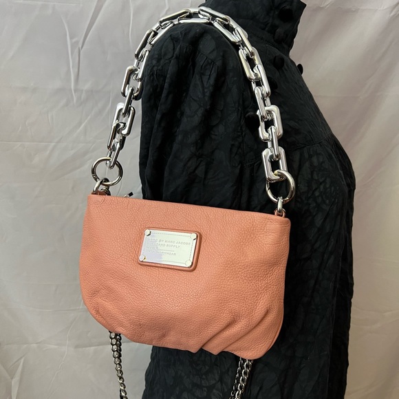 Marc Jacobs peach leather 3 way bag - Picture 5 of 16